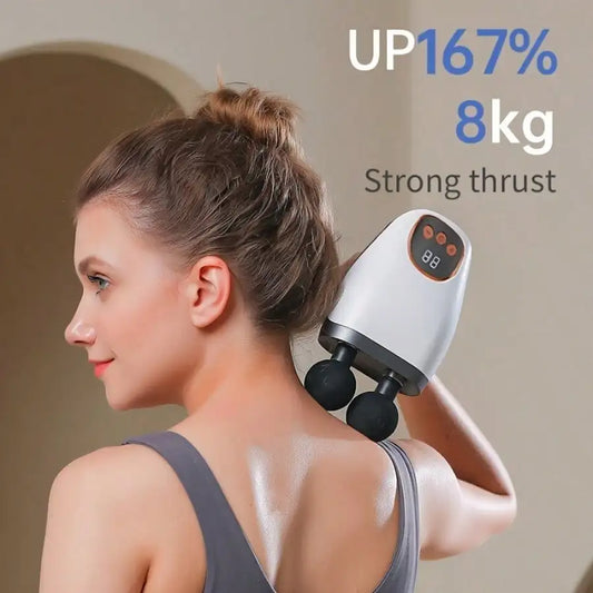 Double/Six Headed Massage Gun with USB Charging