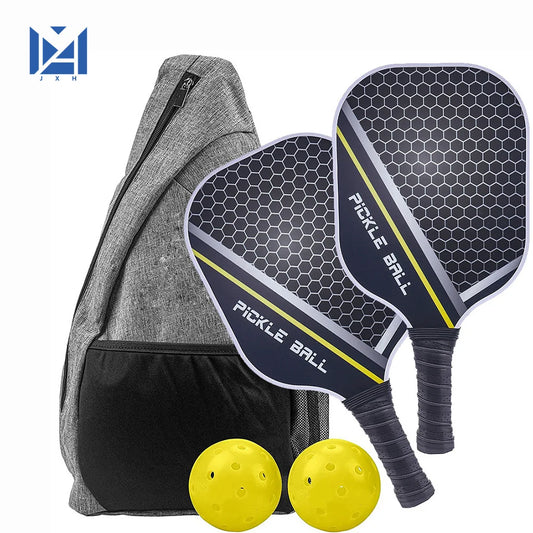 Pickleball Paddle Set – USAPA Approved Graphite Paddles with Bag & Balls