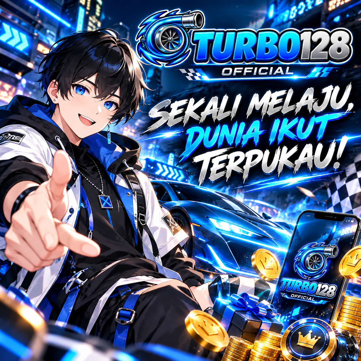 TURBO128 OFFICIAL – Sekali Melaju, Dunia Ikut Terpukau!